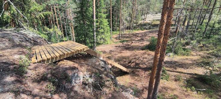 Lappi DiscGolfPark disc golf course in Lappi, Satakunta