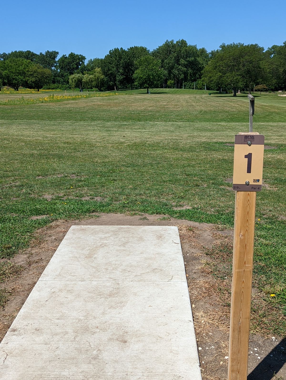 Sycamore Park Disc Golf Course disc golf course in Sycamore, Illinois