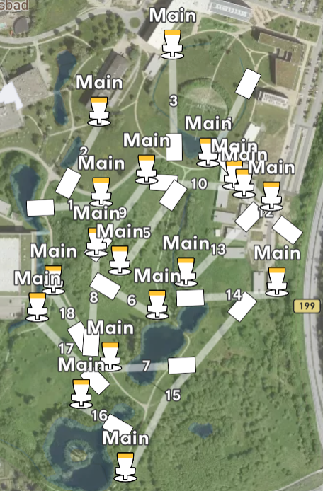 Campus Flensburg disc golf course in Flensburg, Schleswig-Holstein