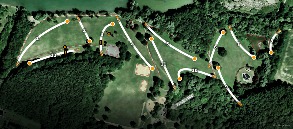 Phoenix Disc Golf Parcours disc golf course in Beckum, North Rhine-Westphalia