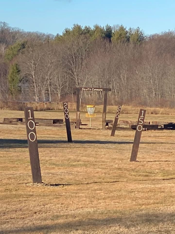 South Common disc golf course in Berlin, Massachusetts
