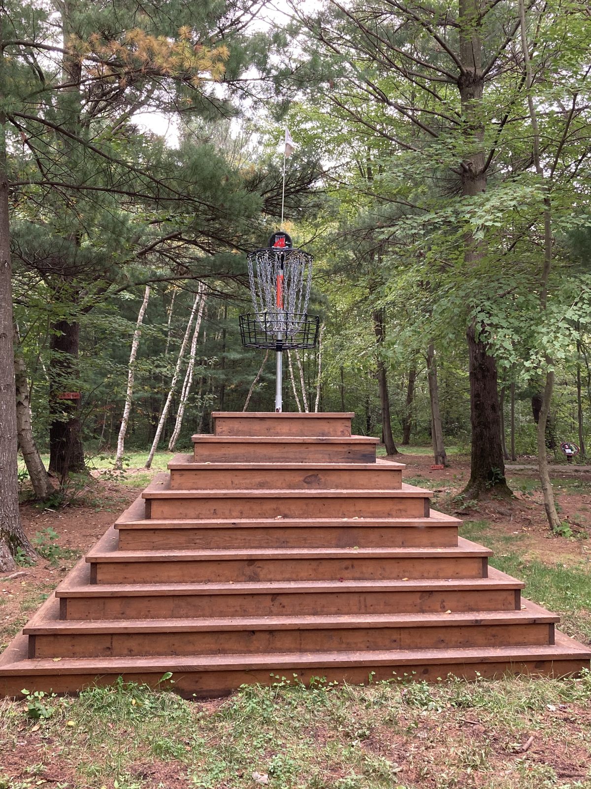 Rollin Ridge disc golf course in Reedsville, Wisconsin