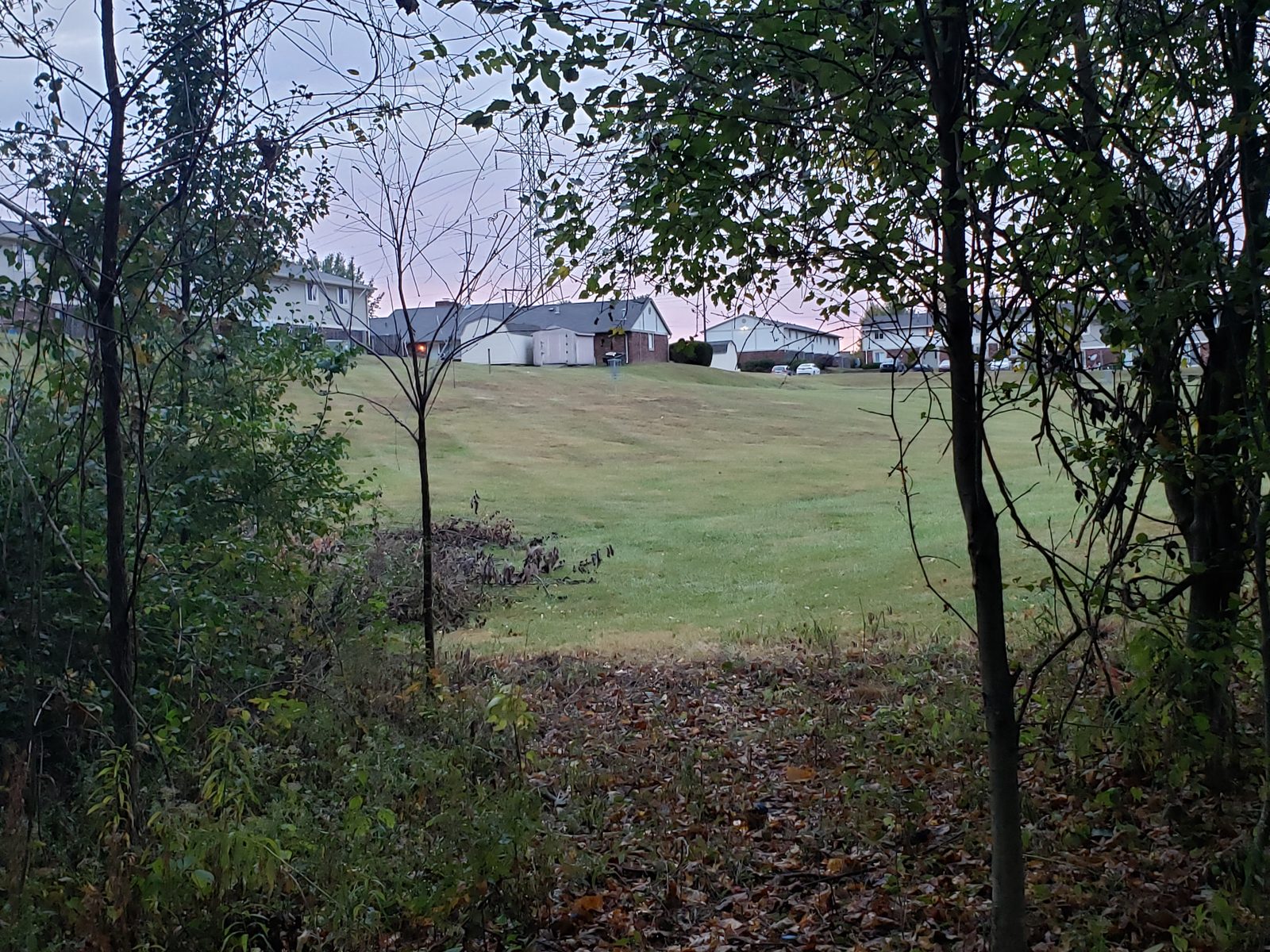 Oakdale Square disc golf course in Bloomington, Indiana