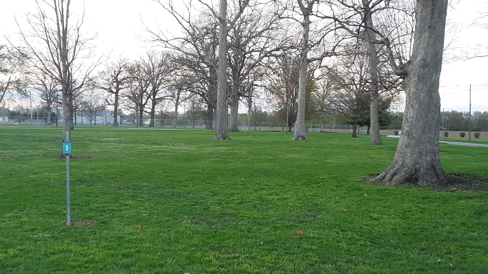 The Fairgrounds Disc Golf Course disc golf course in Cayuga, Indiana