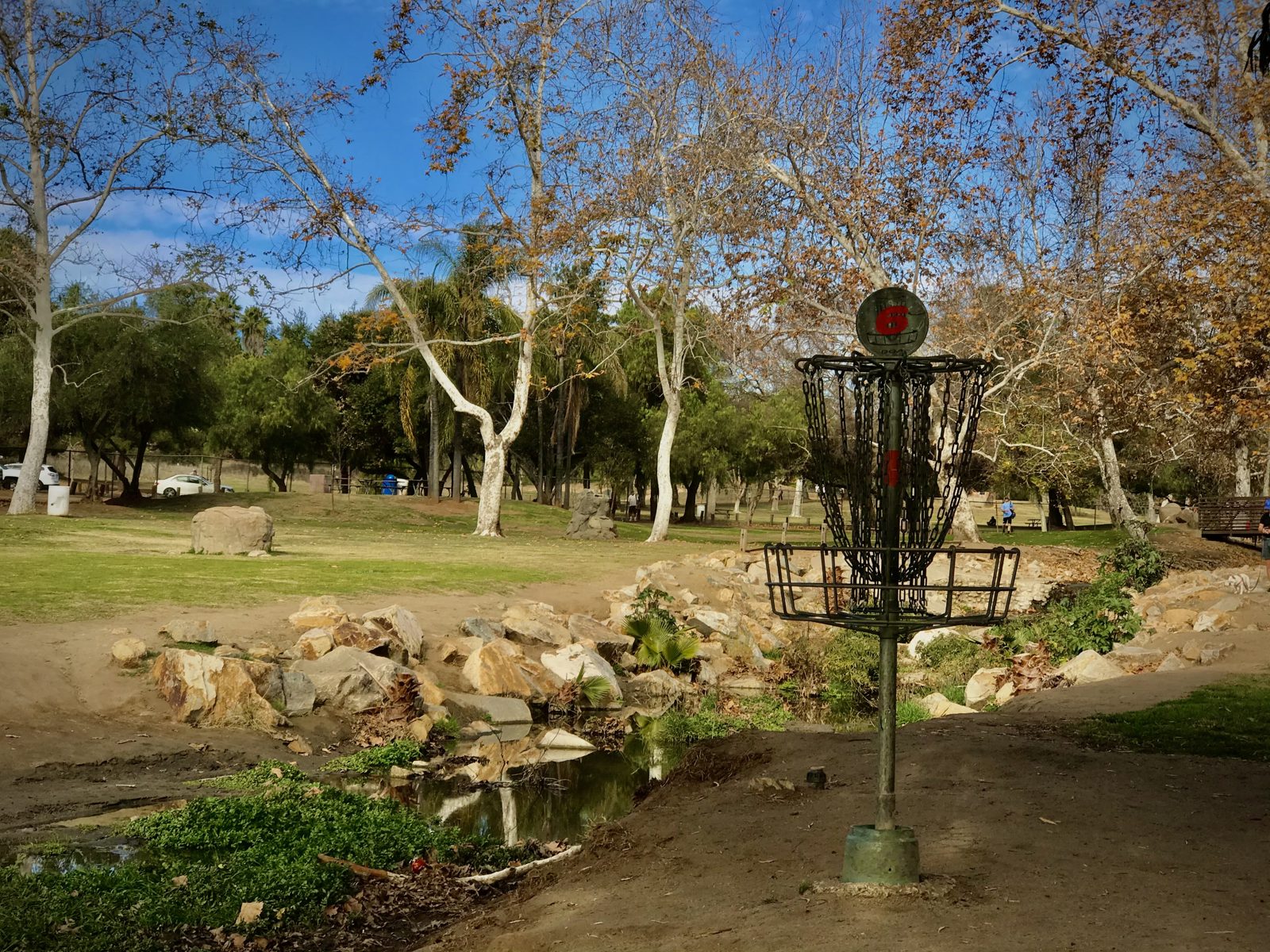 Kit Carson Park disc golf course in Escondido, California