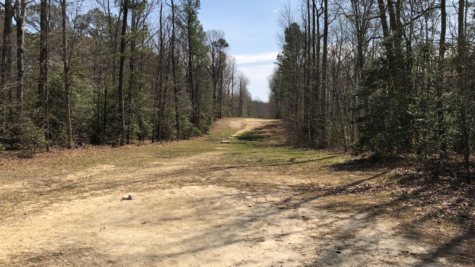 Dorey Park disc golf course in Henrico, Virginia
