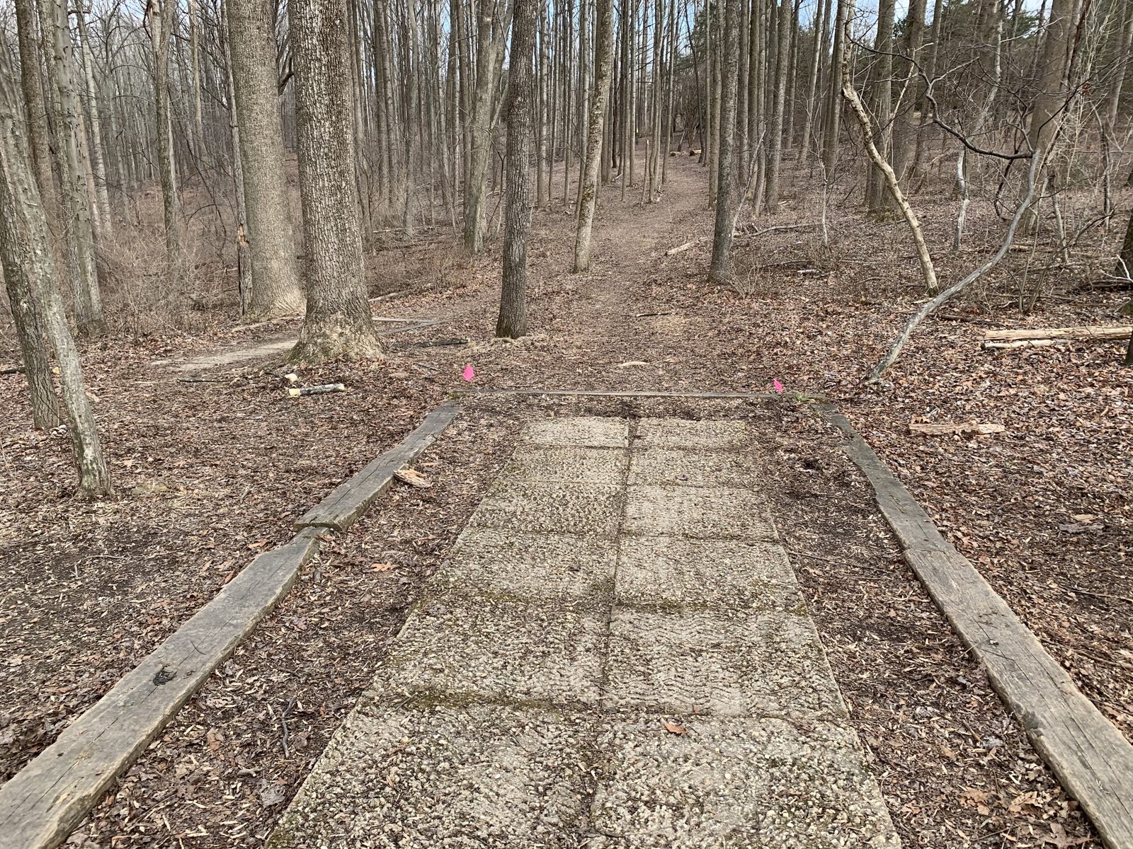 Seneca Creek State Park disc golf course in Gaithersburg, Maryland