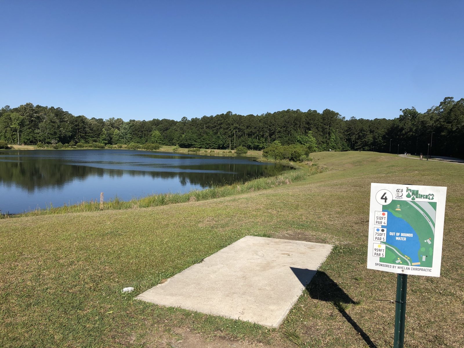 Tom Triplett disc golf course in Pooler, Georgia