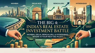 These "Big 4" metros dictate the rhythm of urban growth in India