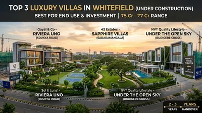 Luxury Villas in Whitefield, Bangalore: Top Recommendations