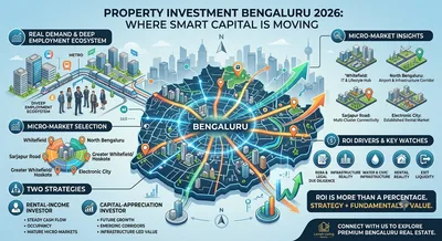Bangalore Property Investment 2026: Best Areas & Outlook