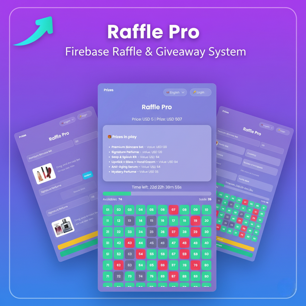 RafflePro App Showcase