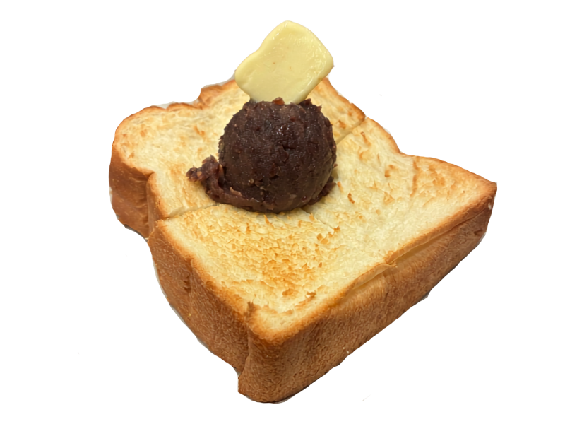 あんバタートースト