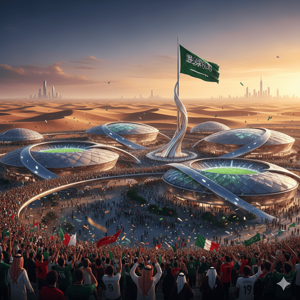 FIFA World Cup 2034 Saudi Arabia: Complete Guide to Stadiums, Cities & Preparations