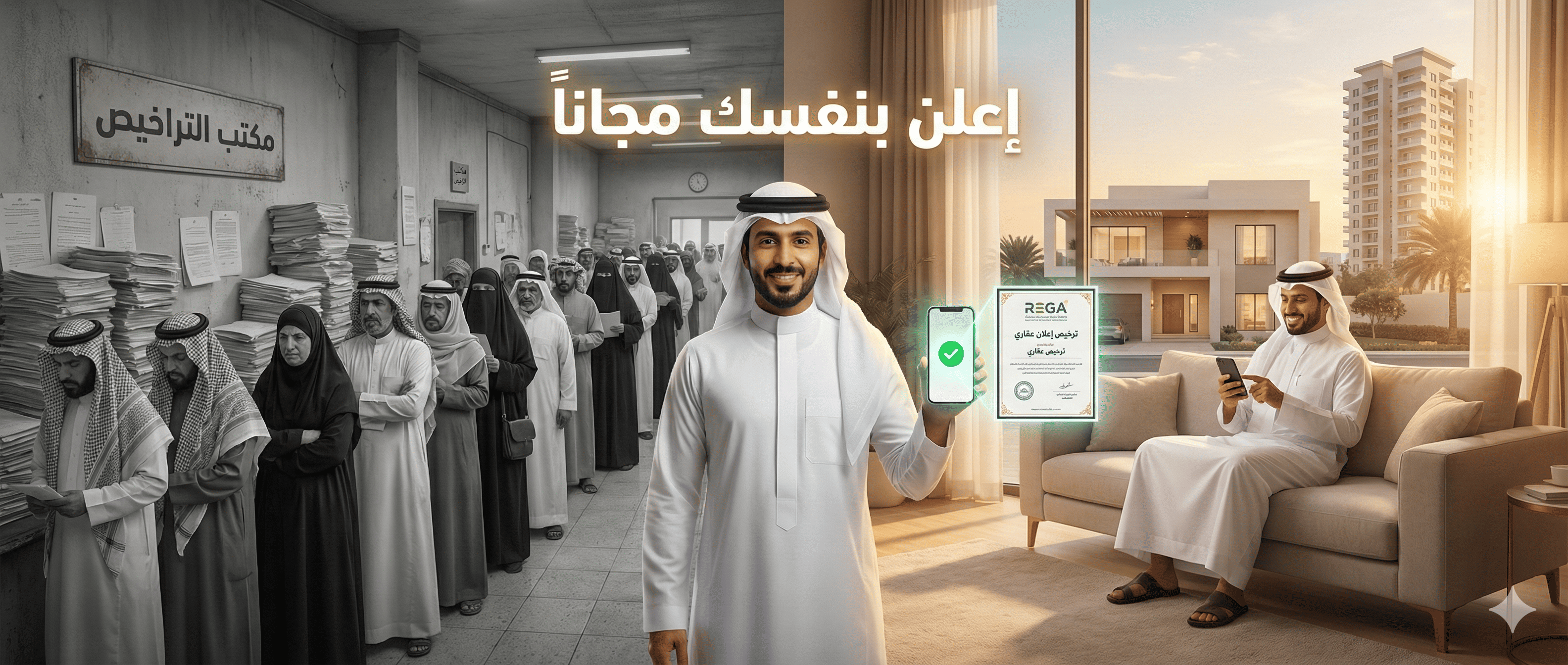 ترخيص الإعلان العقاري للأفراد 2025: دليلك الشامل للإعلان عن عقارك مجاناً بدون وسيط