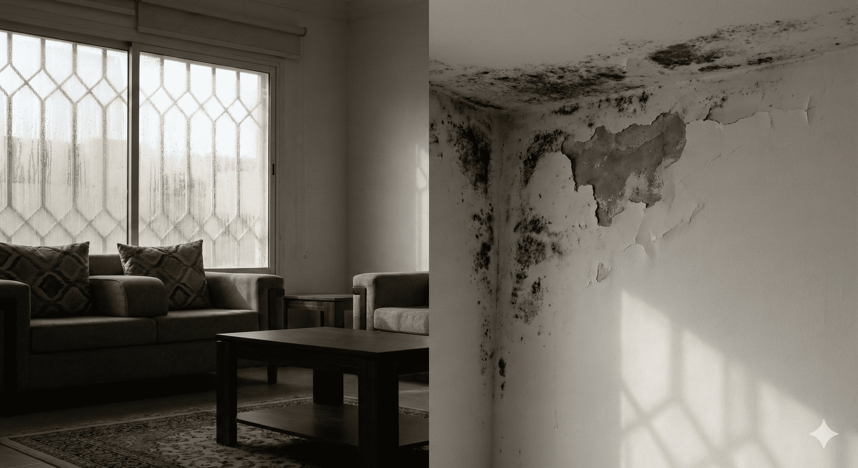 مشاكل العفن والرطوبة في جدة والدمام 2025: ثغرات تأمين العيوب الخفية وحلول الحماية الفعلية