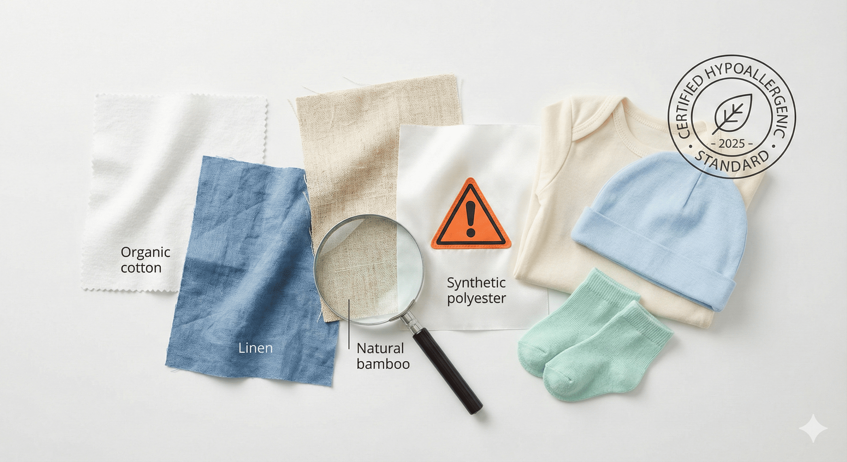 دليلك الشامل لأنواع الأقمشة 2026: كيف تحمي بشرتك وبشرة أطفالك من الحساسية