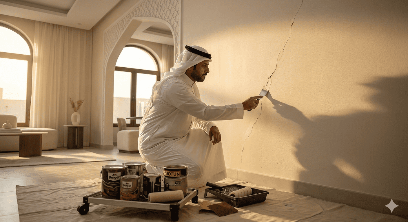 تقشير البوية وتشققات الجدران والبلاط 2026: الأسباب الحقيقية والحلول النهائية للقضاء على هذه المشاكل