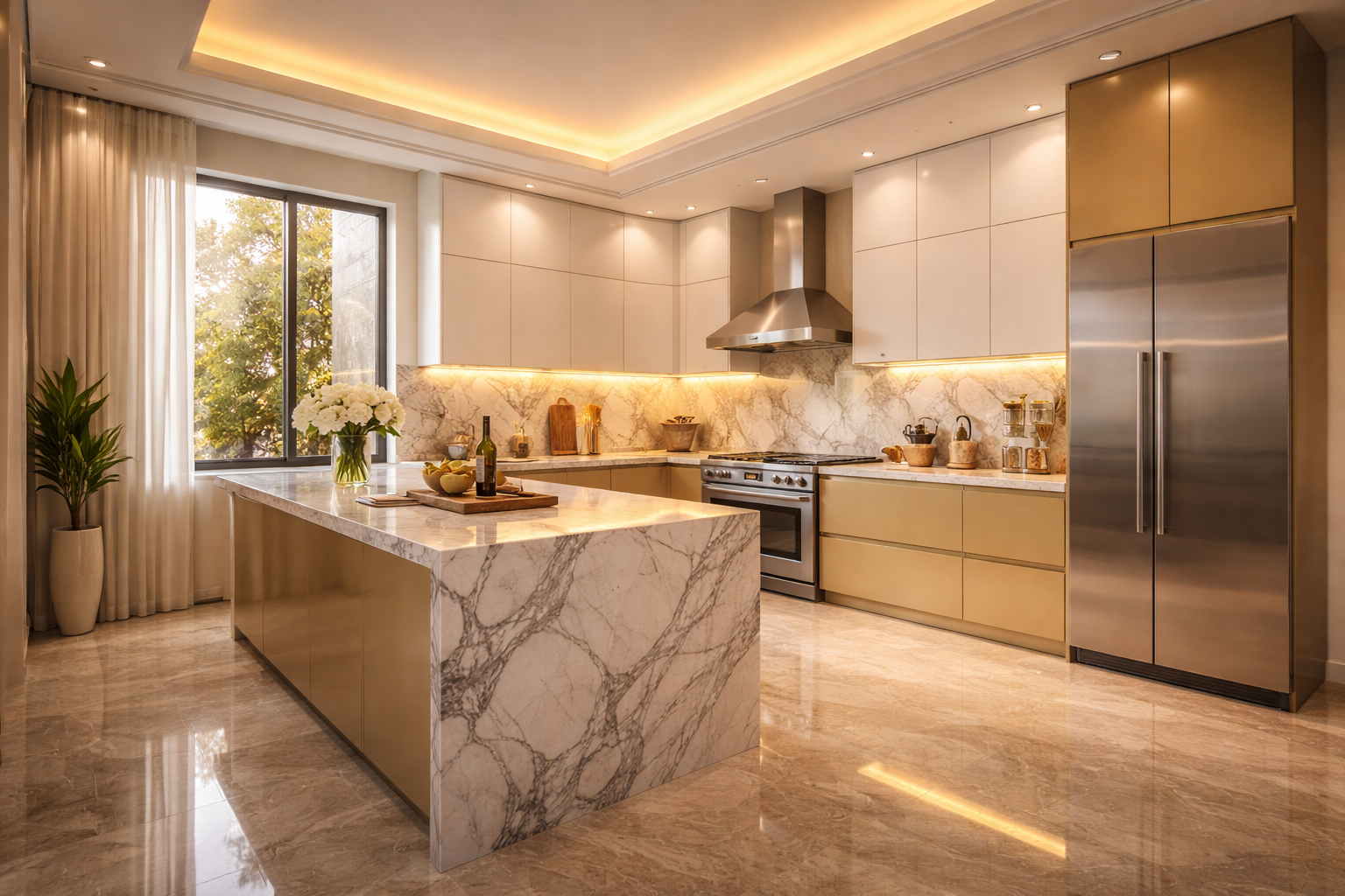 Complete Kitchen Guide 2026: Aluminum Types, Marble, How to Spot Fraud, and Calculate the Meter Yourself