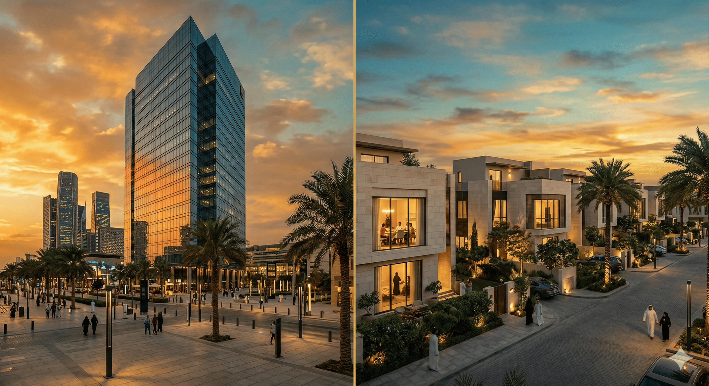 Commercial vs Residential Real Estate in Saudi Arabia 2026: Complete Comparison with Numbers, Percentages by City, and Foreign Ownership Impact