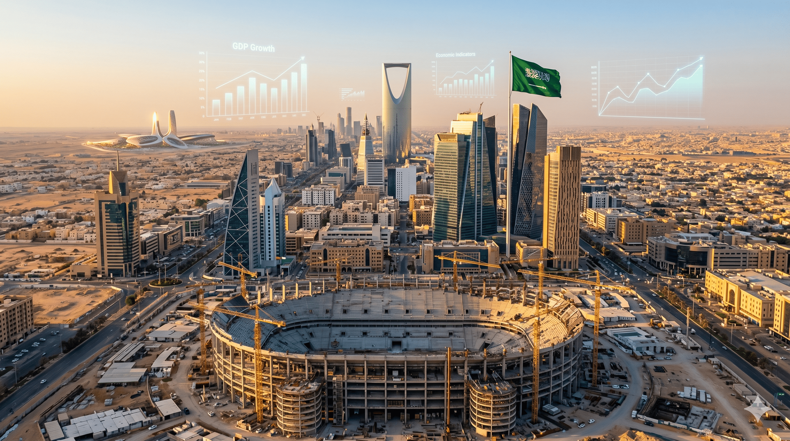 الأثر الاقتصادي والعقاري للفعاليات العالمية في السعودية 2026: كيف يستفيد الفرد والشركات والمقيمون من إكسبو 2030 وكأس العالم 2034
