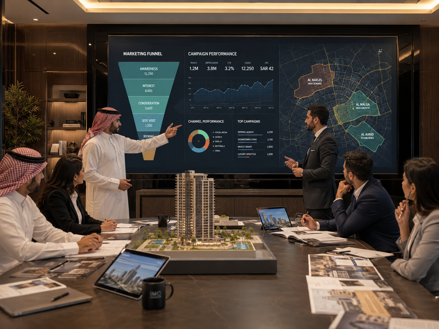 استراتيجيات التسويق العقاري بالعلم والأرقام 2026: من نظريات التسويق إلى الأبحاث العالمية وخطوات بيع المشاريع والعقارات خطوة بخطوة