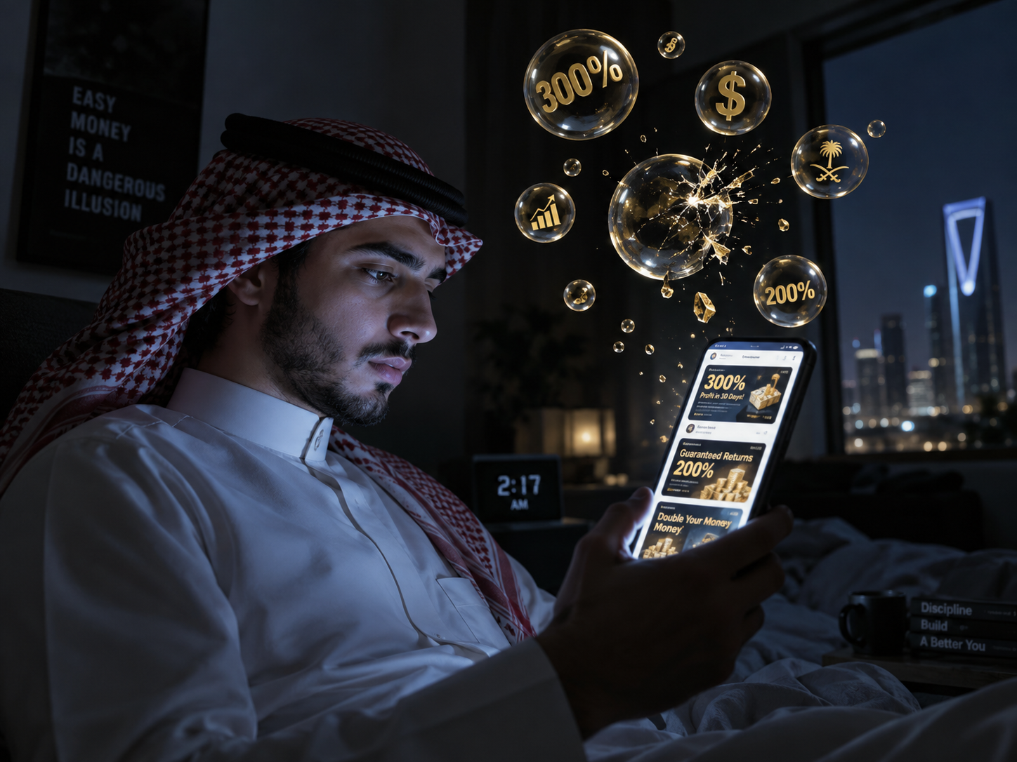 بيع الوهم في التوصيات العقارية 2026: "عندك 100 ألف؟ اضمن لك الربح!" — لماذا هذه الوعود خداع، وما البديل المرخص للموظف المشغول؟