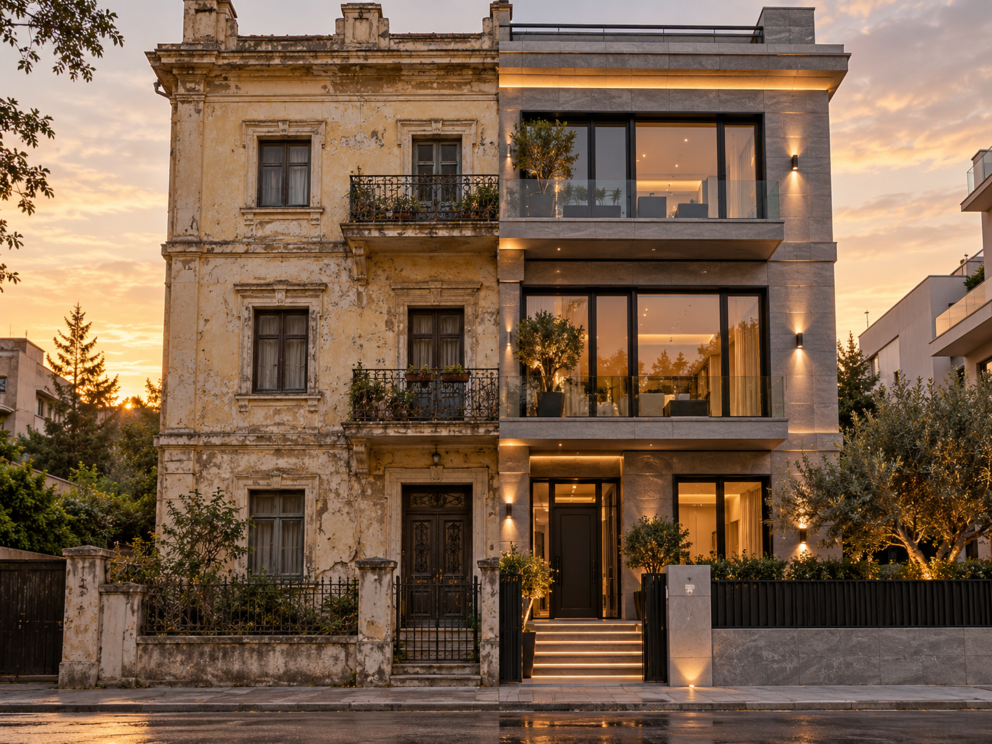 “Ugly Facade, Prime Location”: The Professional Buyer’s Guide to Exterior Retrofitting and Multiplying Market Value — With a Complete Feasibility Study