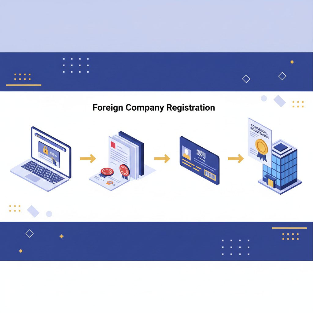 إجراءات ترخيص الشركات الأجنبية في السعودية