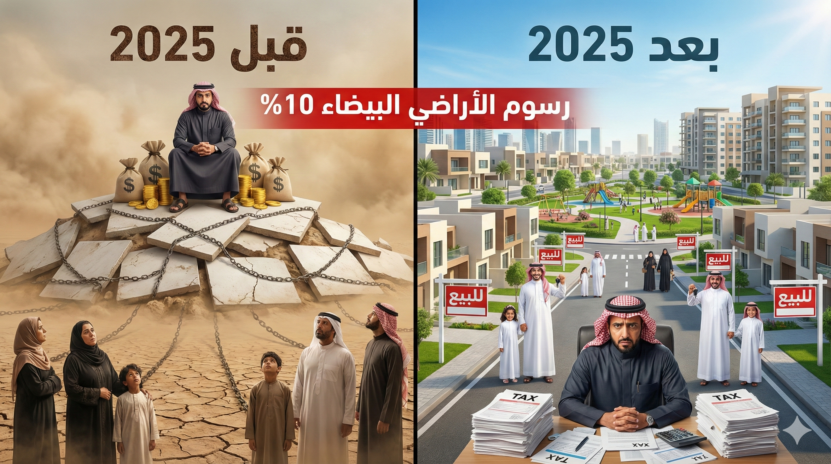 Impact of White Land Fees 2025 on Saudi Real Estate Market
