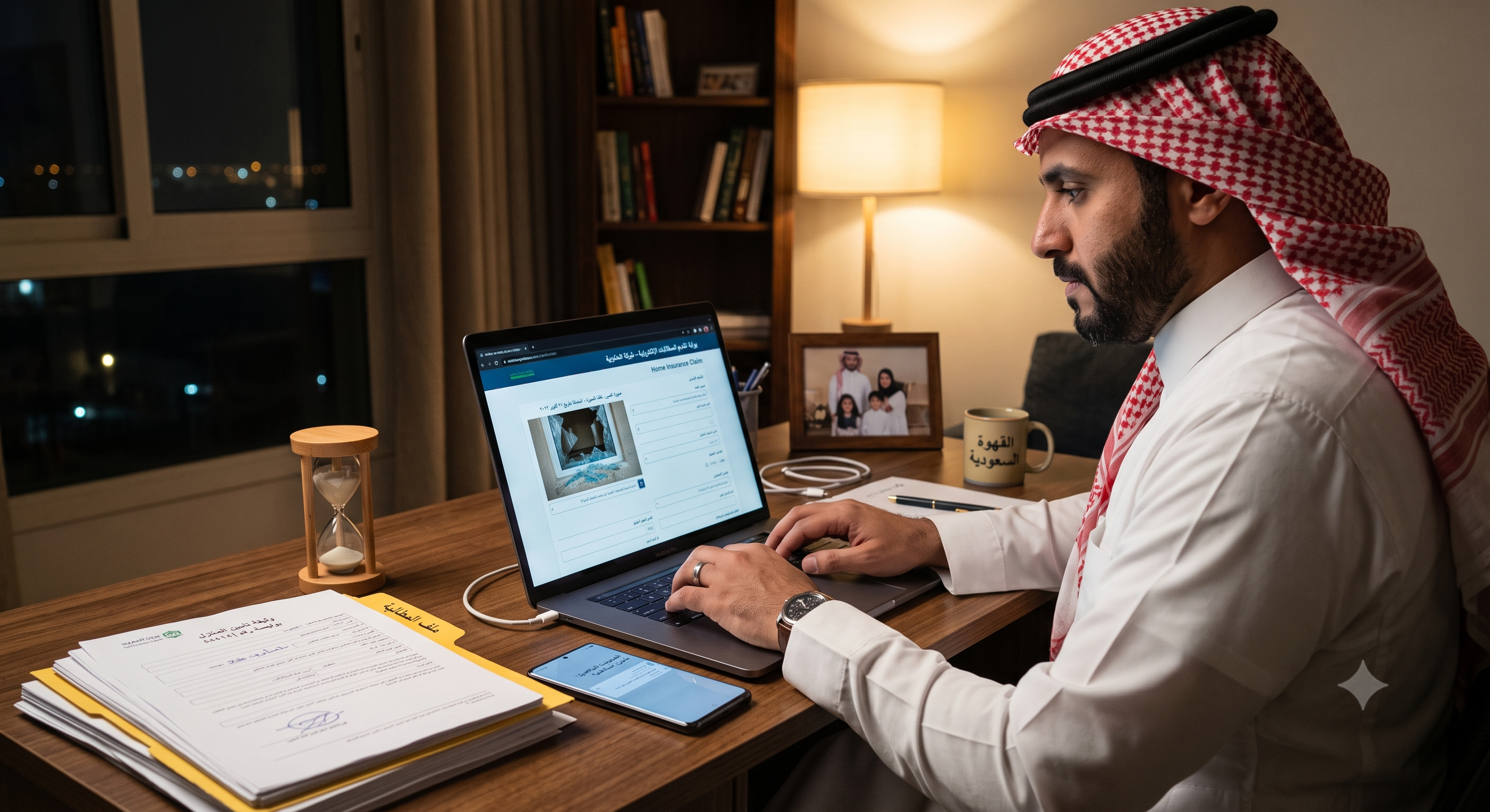 An apartment owner filing his documented insurance claim and pursuing his rights within the legal timeframes