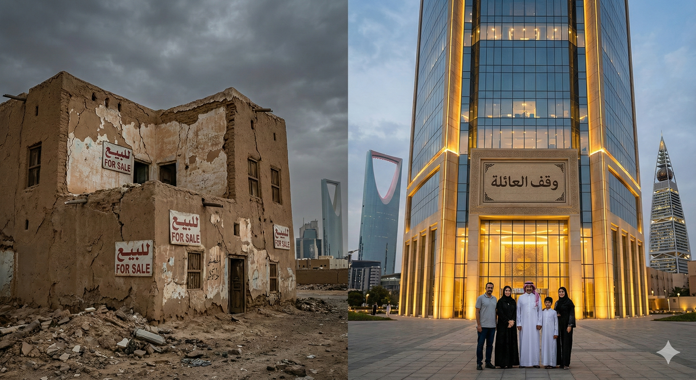 مقارنة بين تفتت الملكية وحماية الوقف