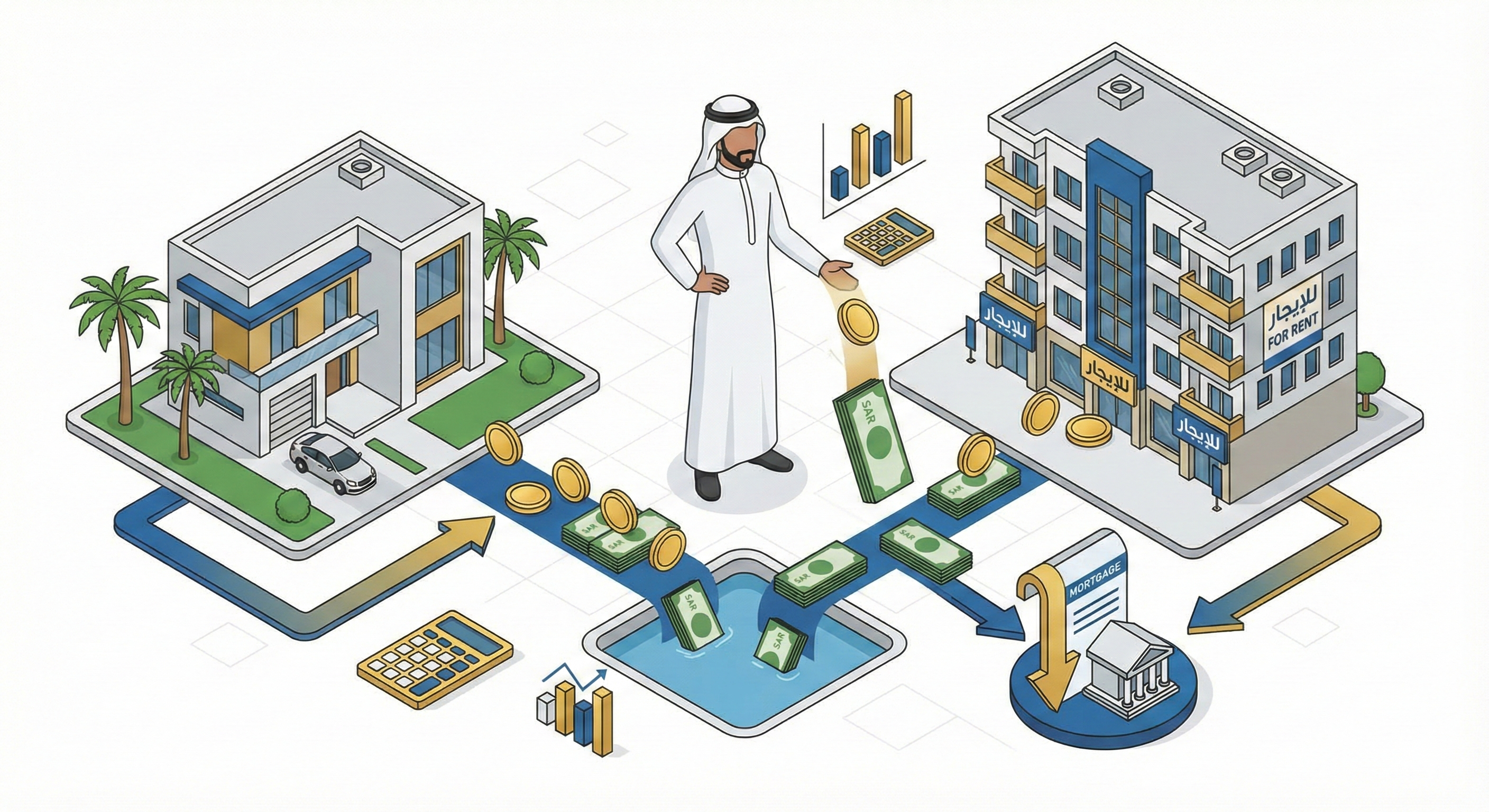 التمويل العقاري التجاري للأفراد - الاستثمار في العقارات المدرة للدخل