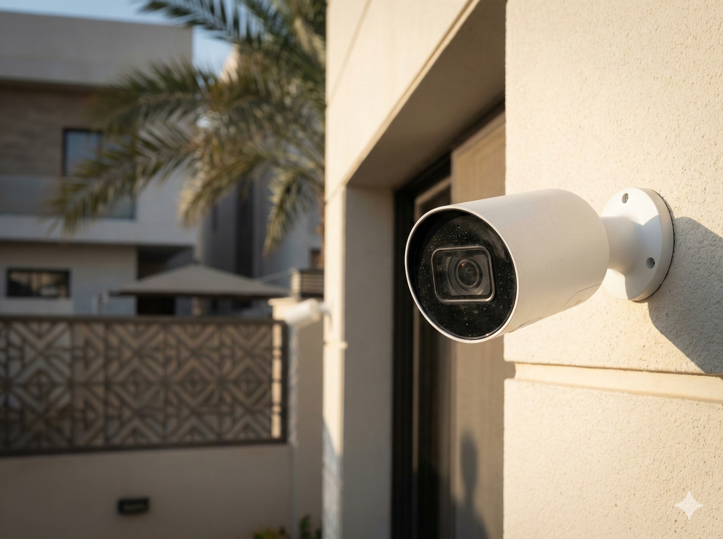 كاميرات المراقبة والخصوصية في الأحياء السكنية السعودية