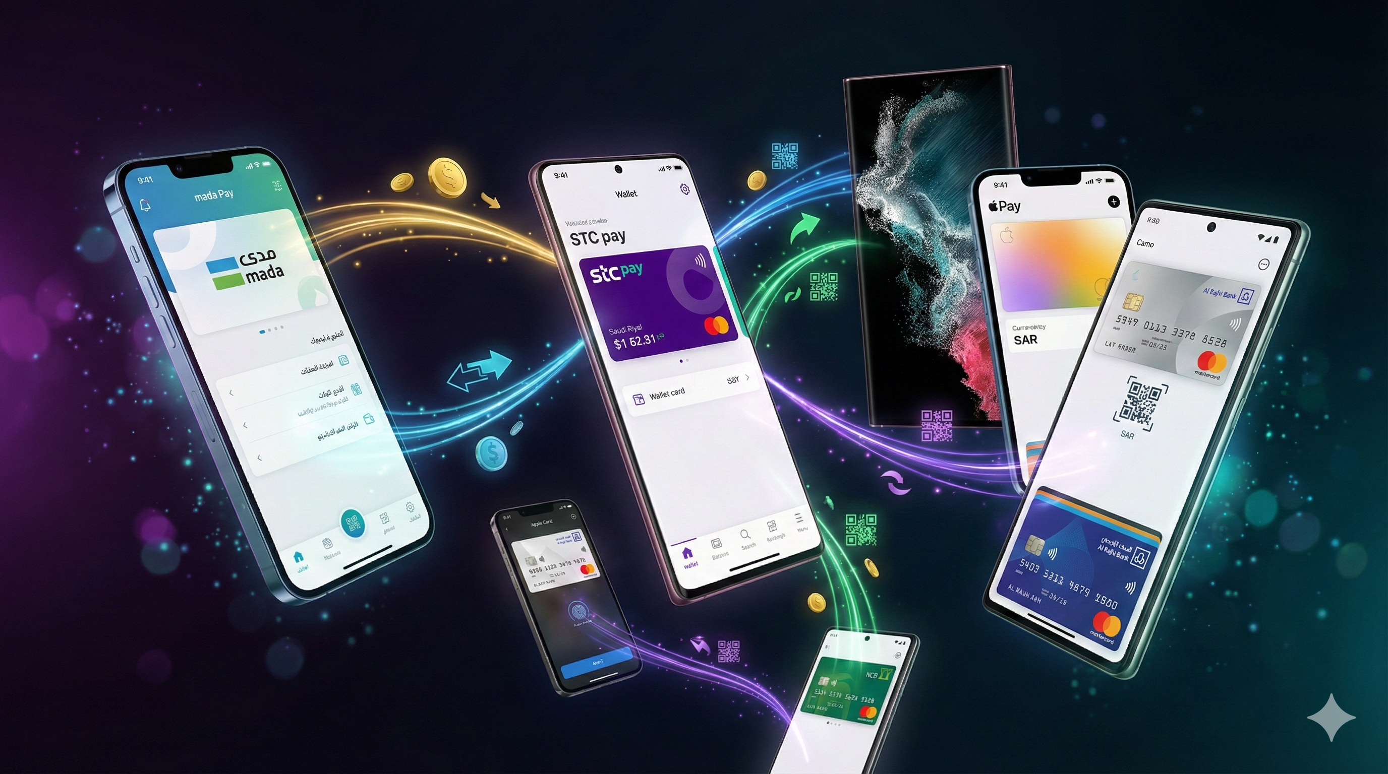 Multiple Payment Apps in Saudi Arabia