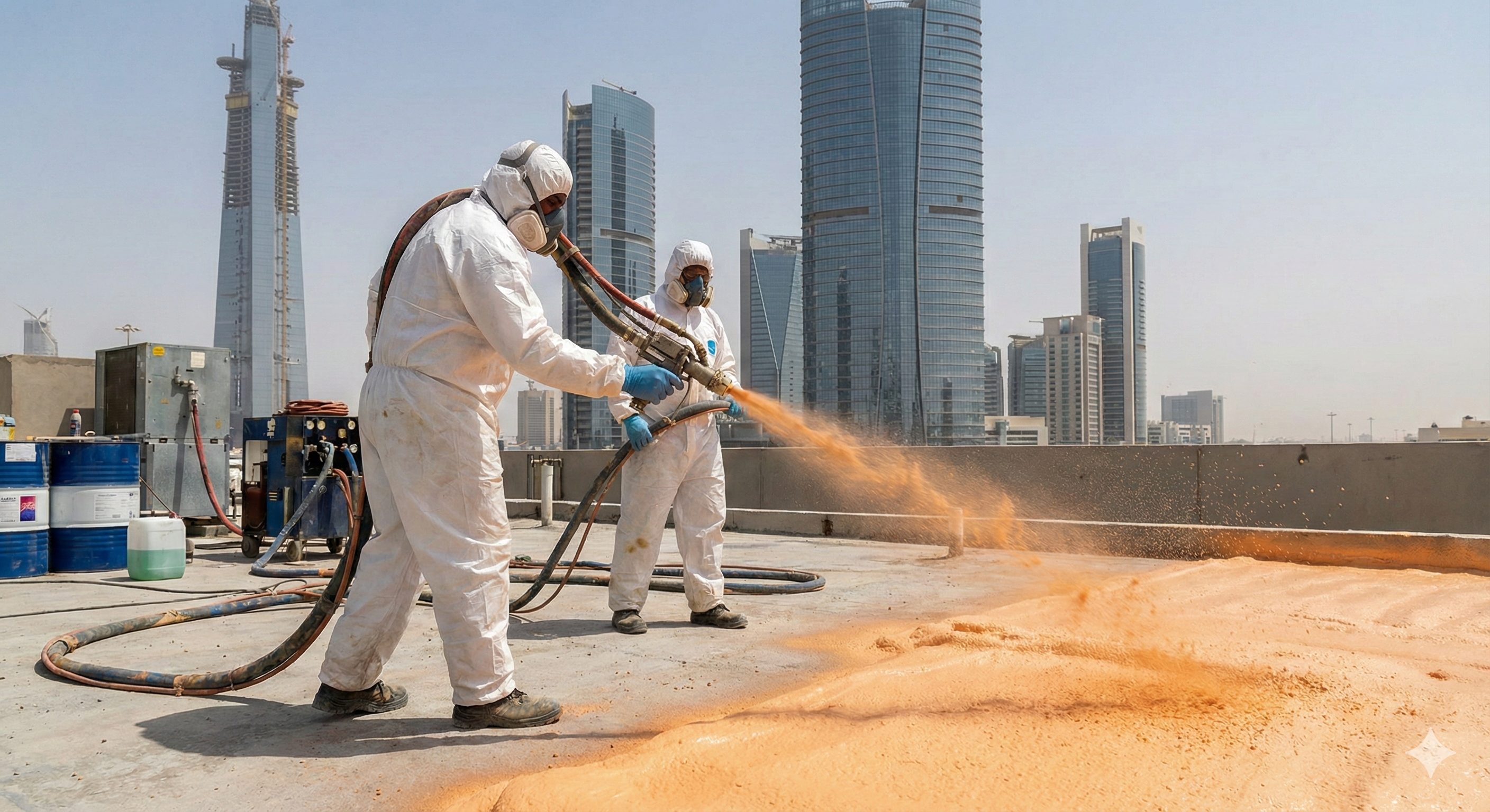 حلول العزل الحراري والمائي للمباني