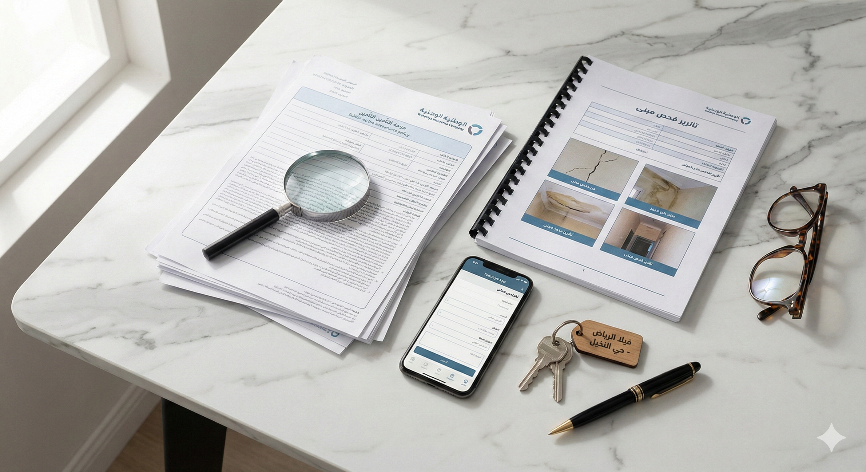 وثيقة تأمين العيوب الخفية والمطالبات