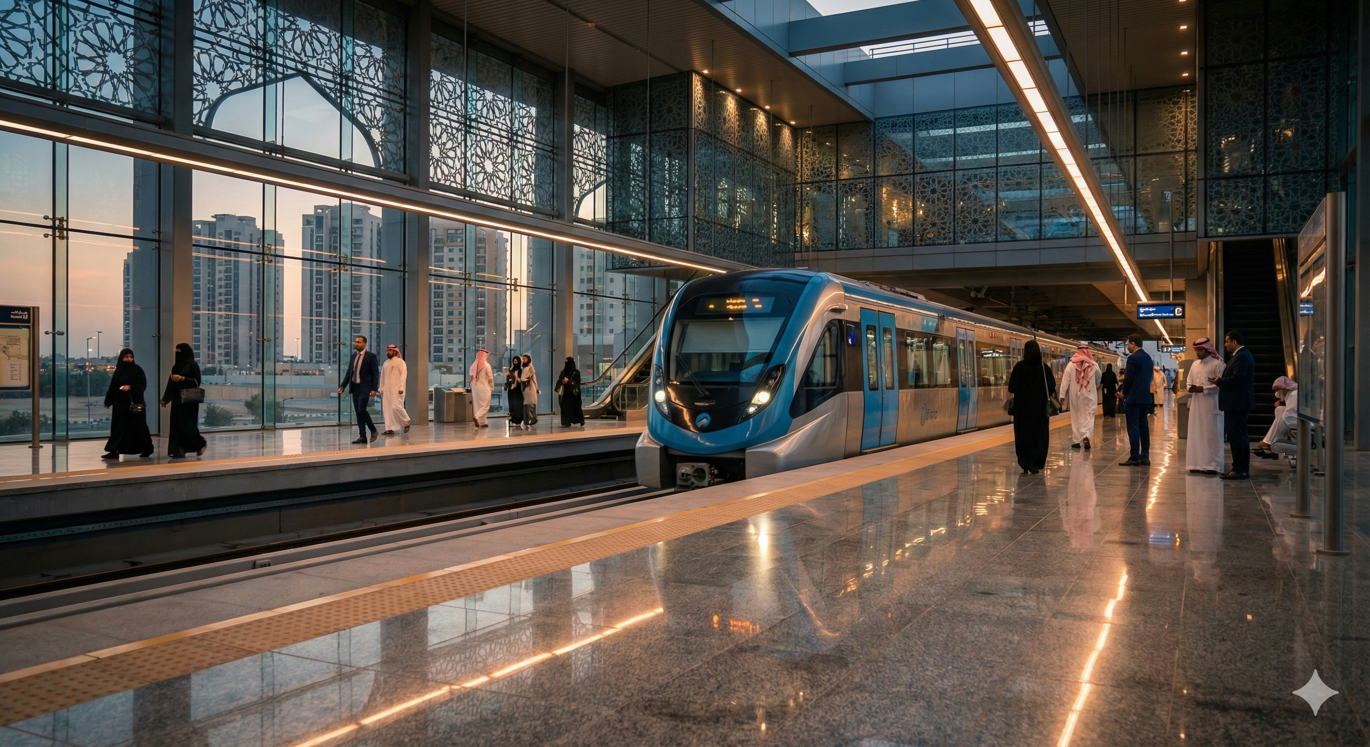 مترو الرياض وتأثيره على أسعار العقارات 2025