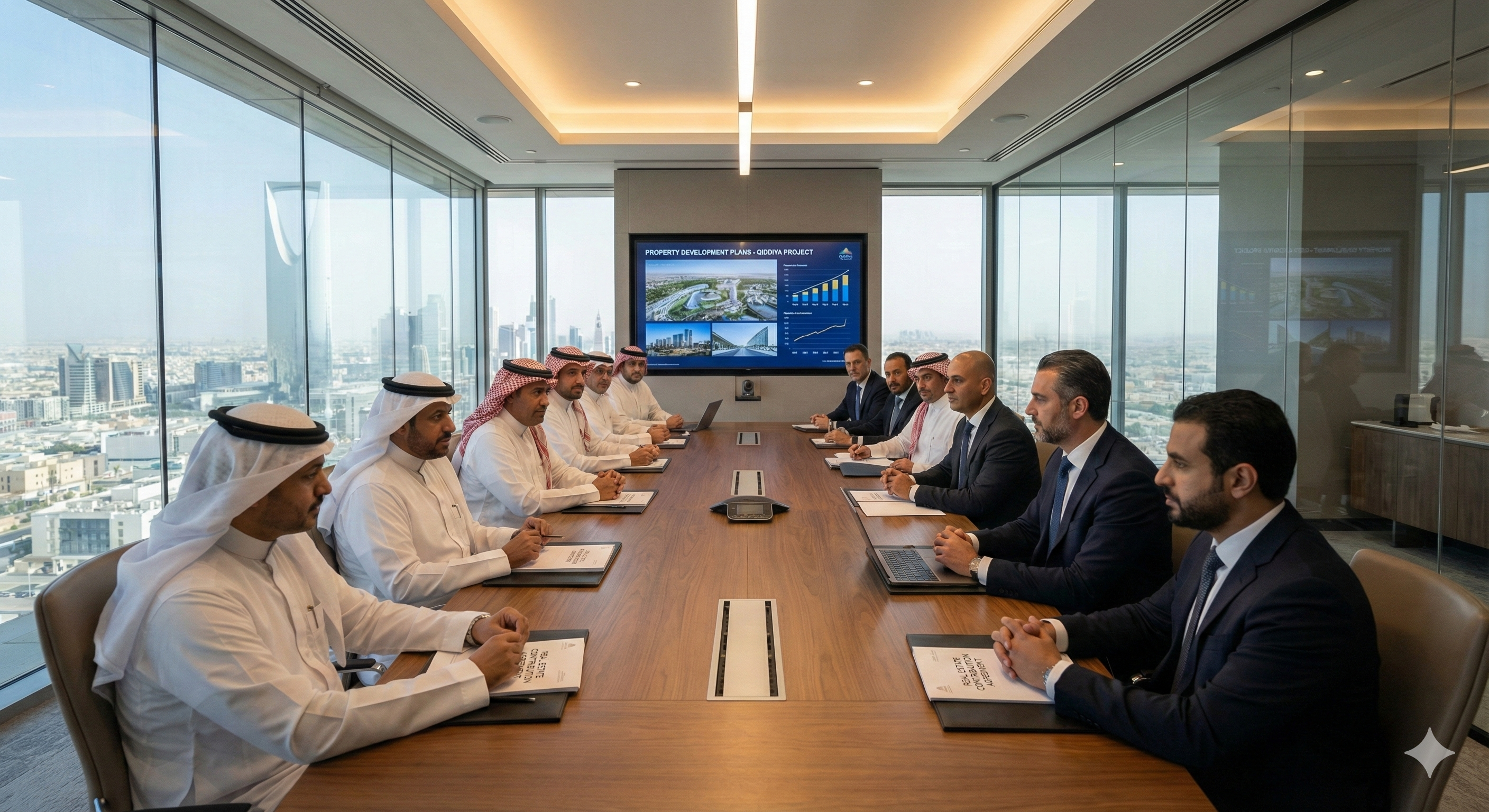 Real estate contribution board meeting in Saudi Arabia