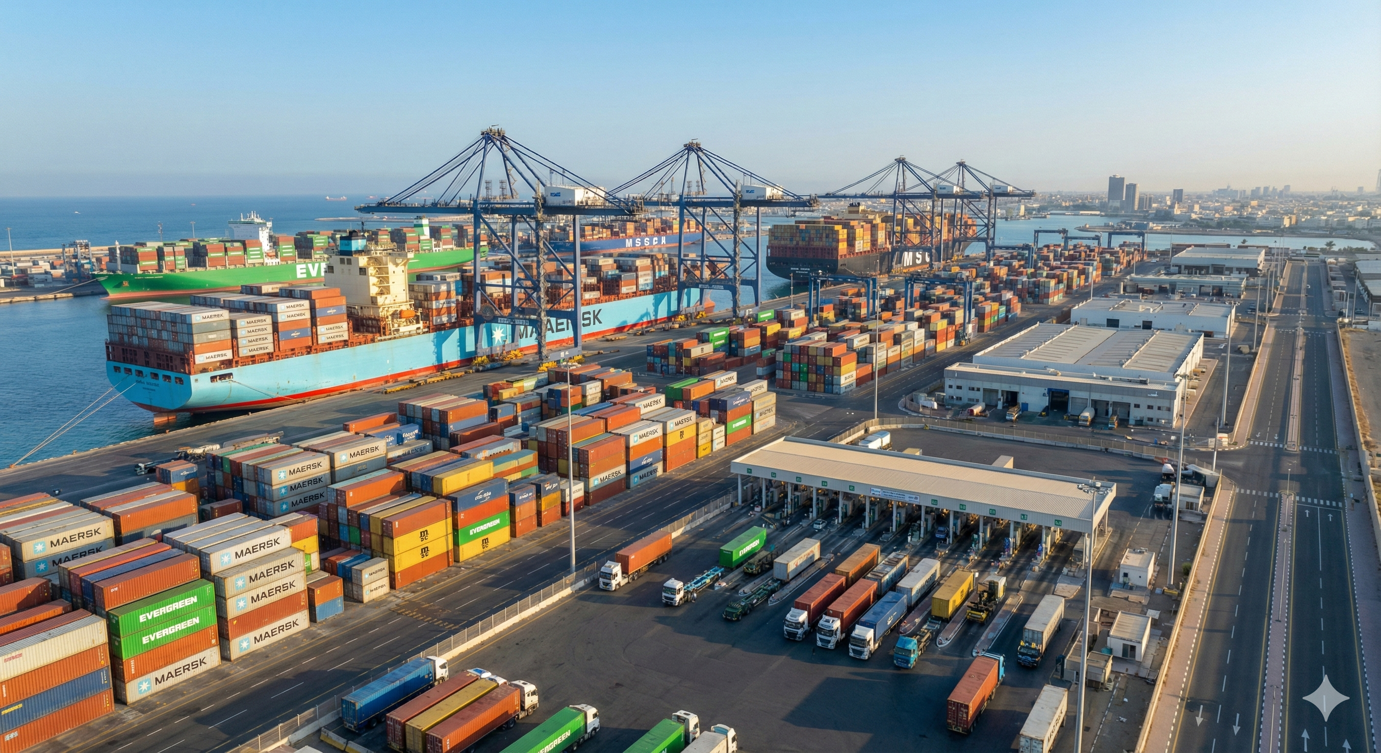 ميناء جدة الإسلامي والتخليص الجمركي