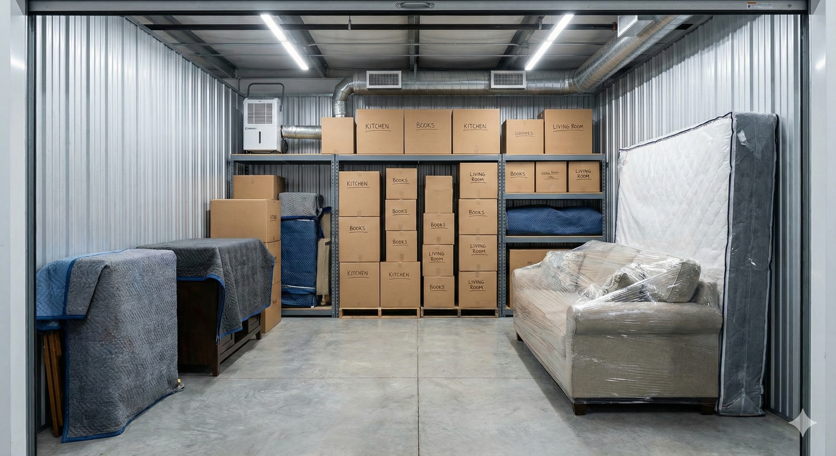 تنظيم وحدة التخزين من الداخل