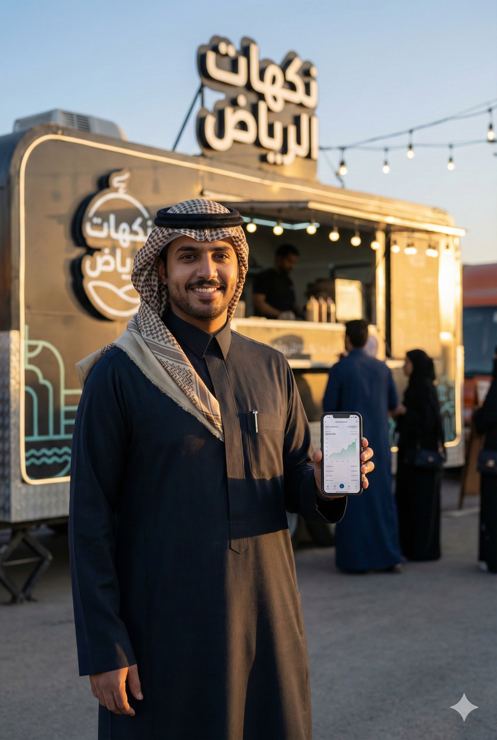 Saudi entrepreneur success story in food truck business