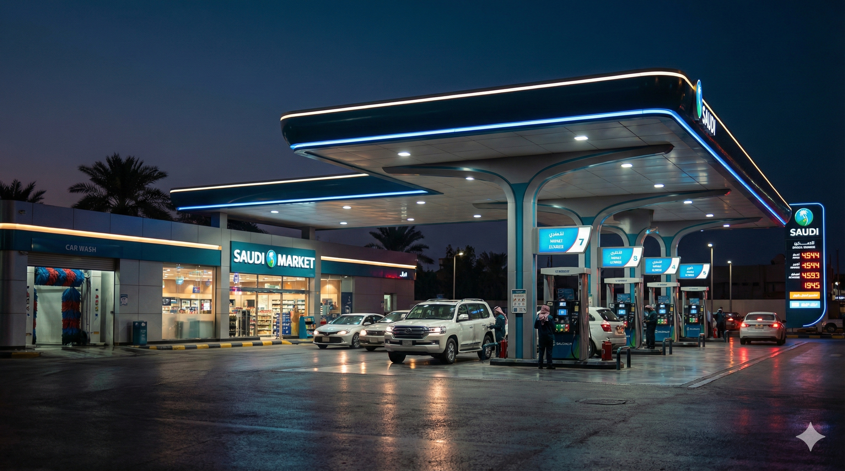 الشركات المعتمدة لتشغيل محطات الوقود