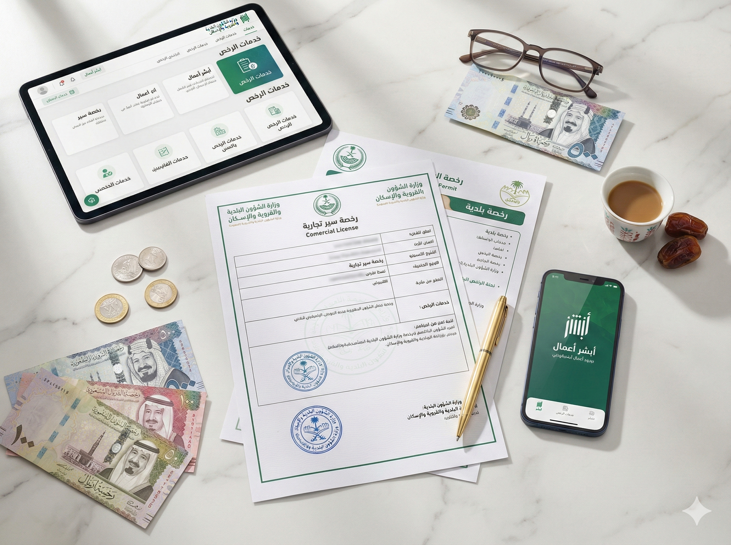 إجراءات ترخيص محطات الوقود