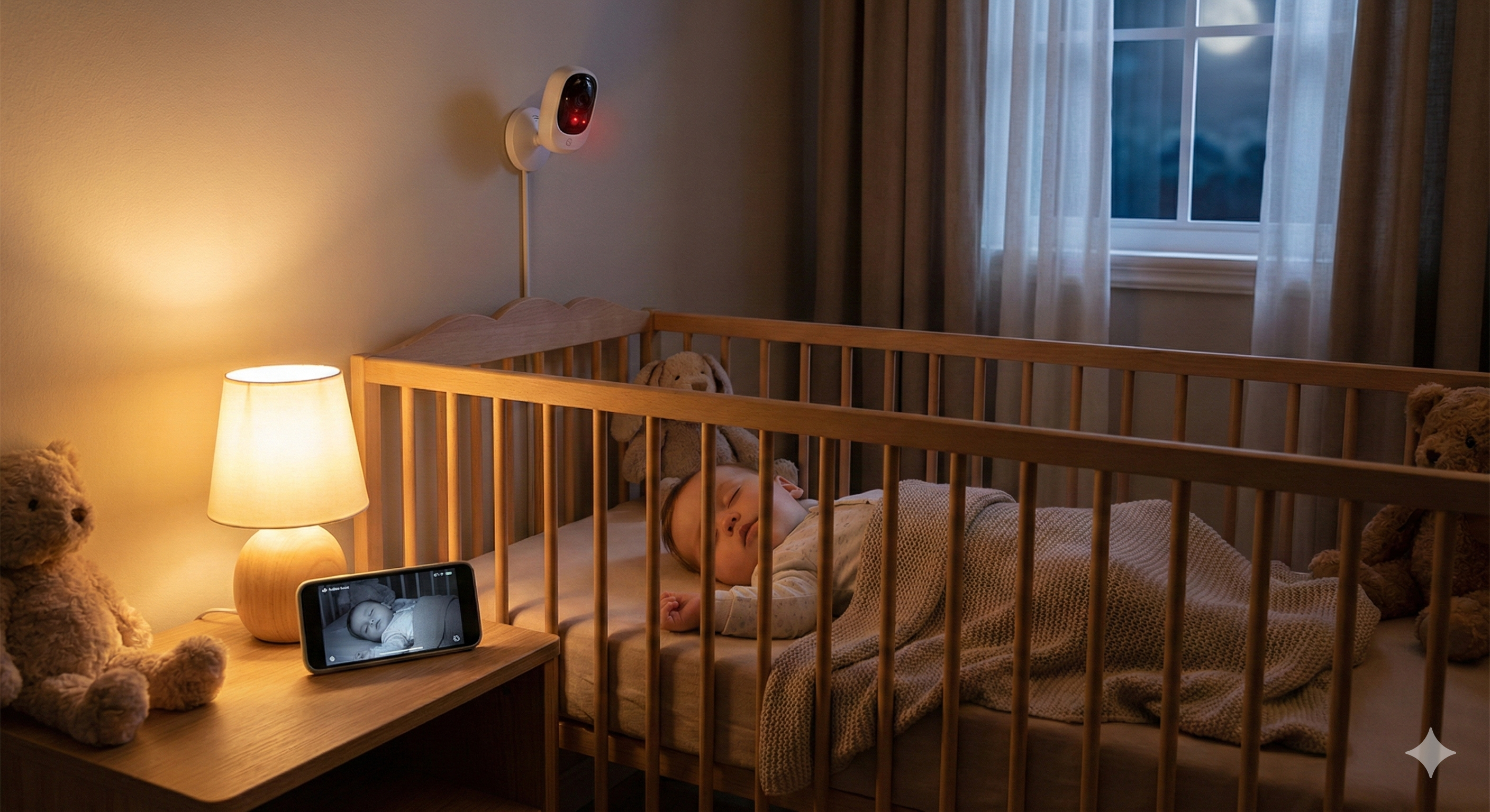 مراقبة الطفل أثناء النوم ليلاً