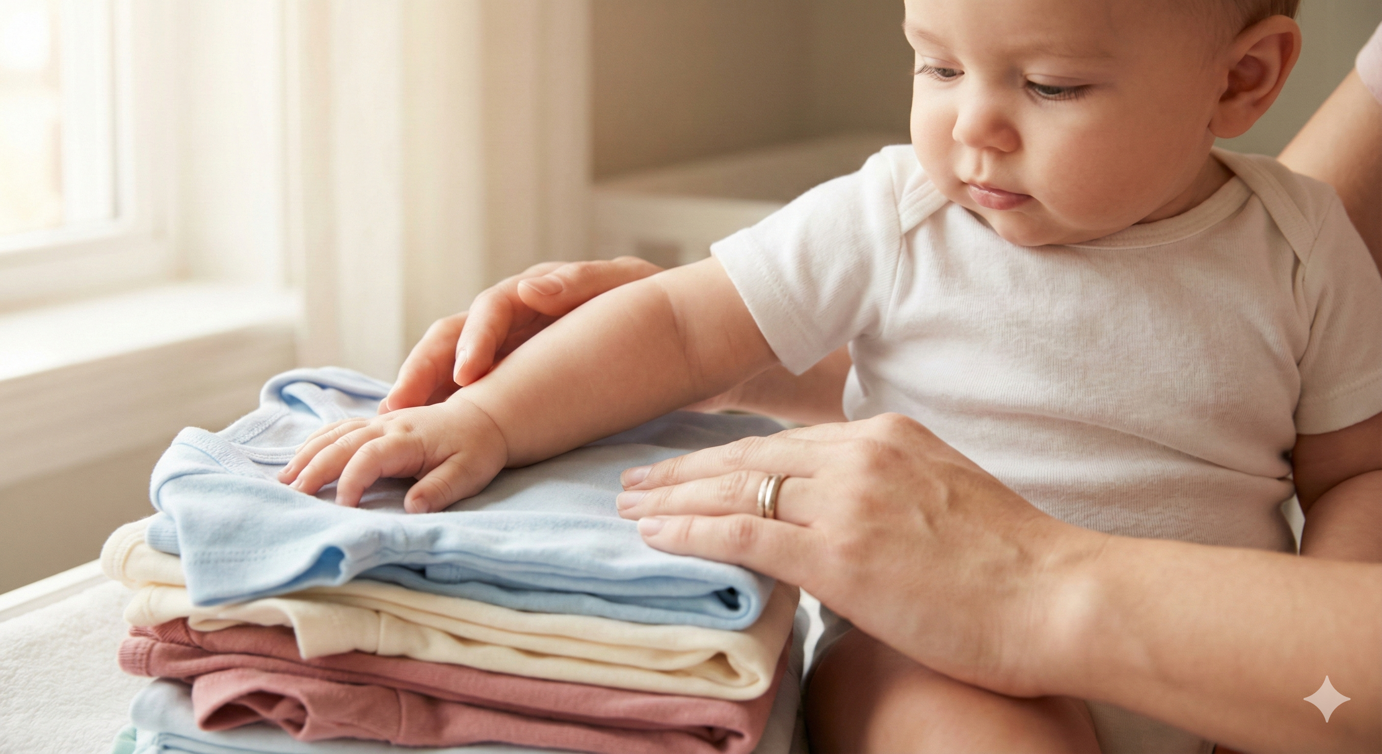 ملابس الأطفال القطنية الآمنة