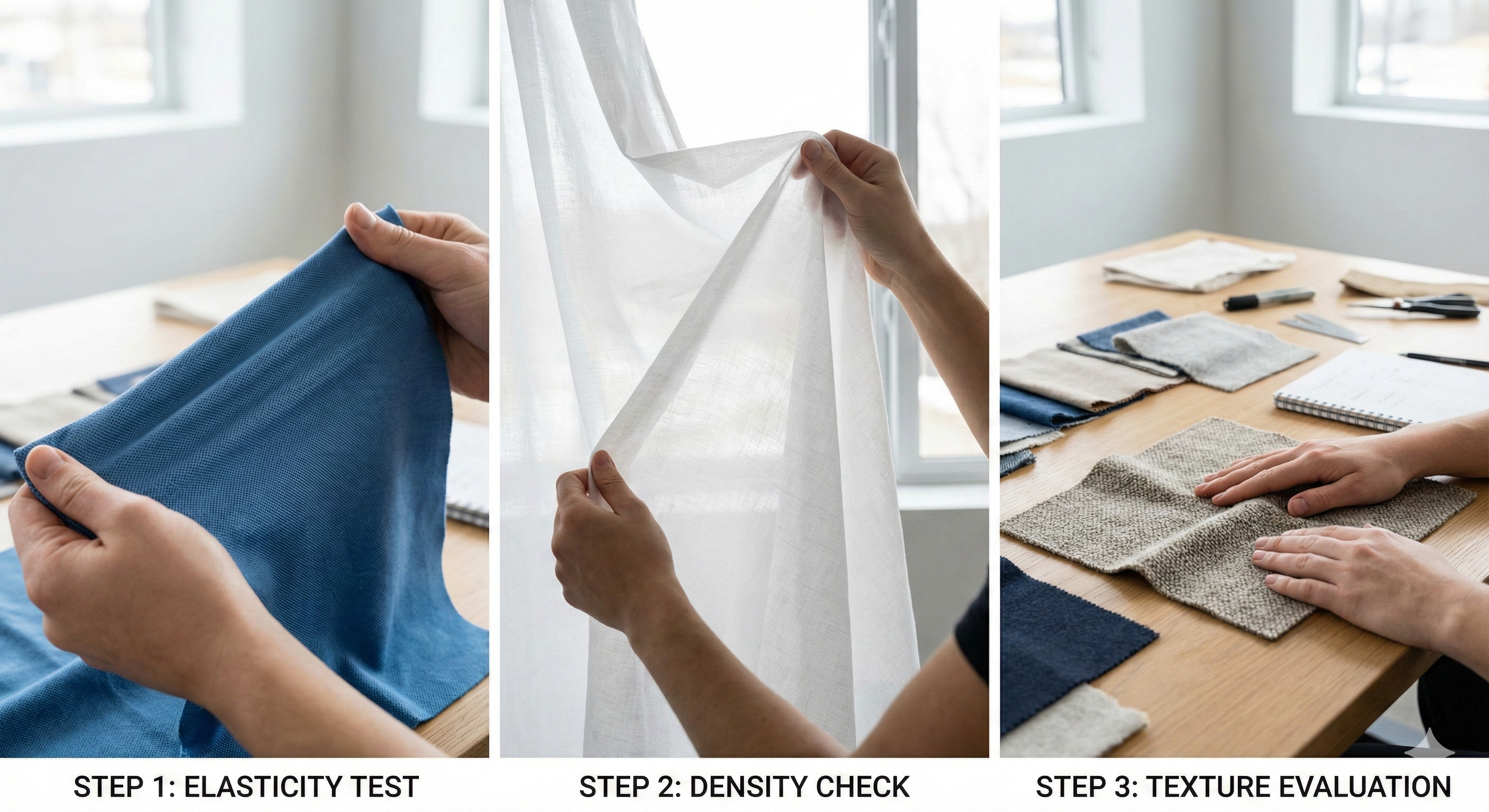 اختبارات جودة القماش والملابس