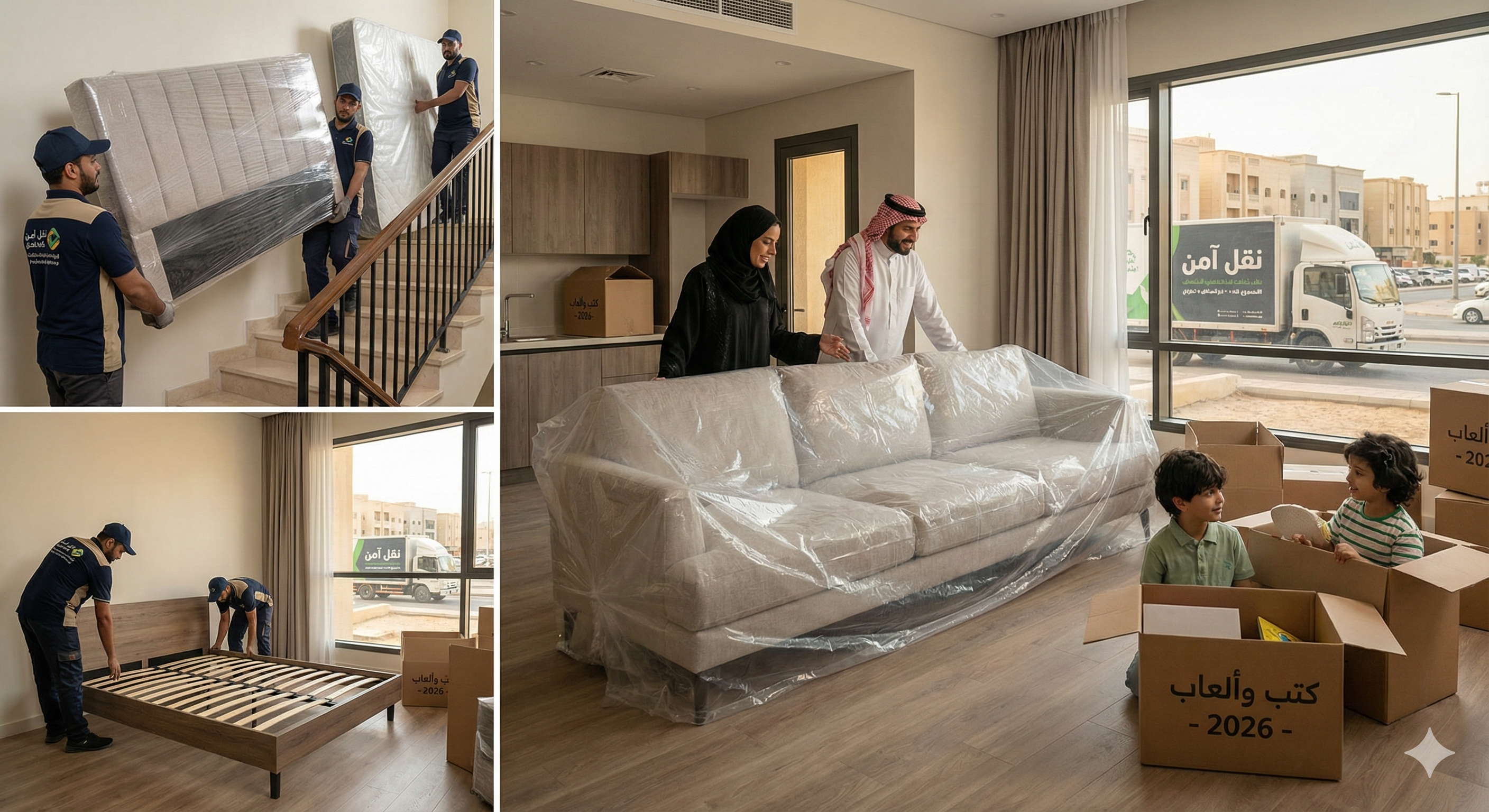 تكلفة الأثاث ونقل العفش في السعودية