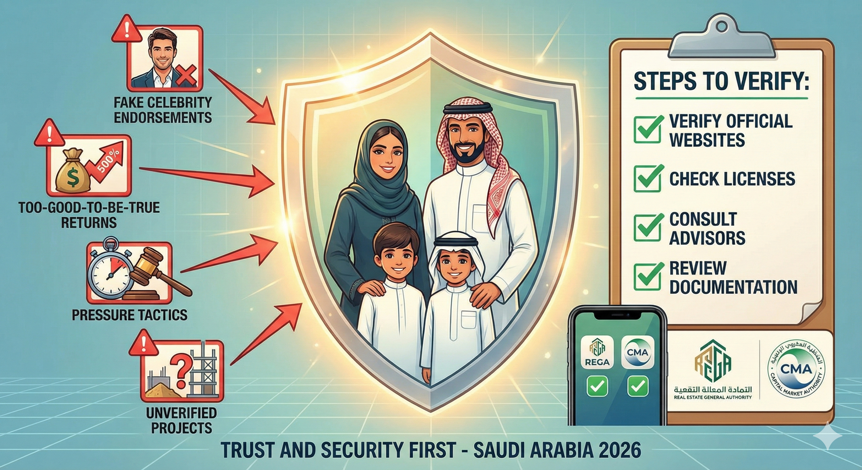 الحماية من الاحتيال العقاري في السعودية