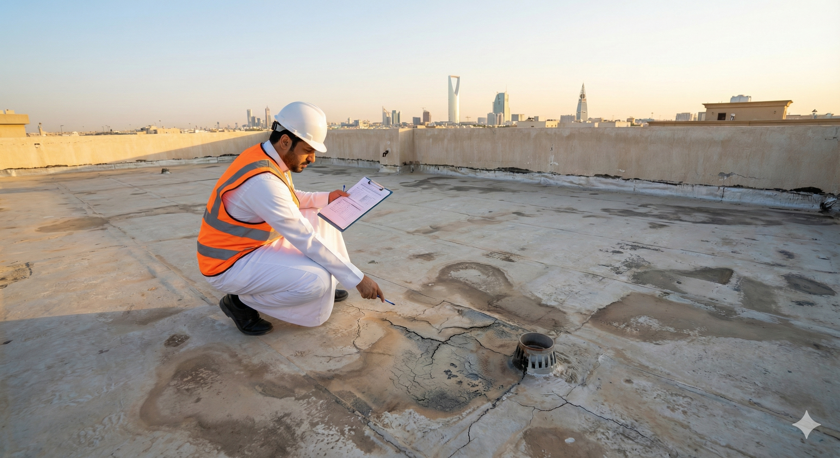 فحص سقف المنزل والعزل